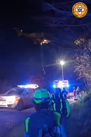 23 marzo 2024. Boelli di Travo (PC). Soccorsi motociclisti caduti fuoristrada.