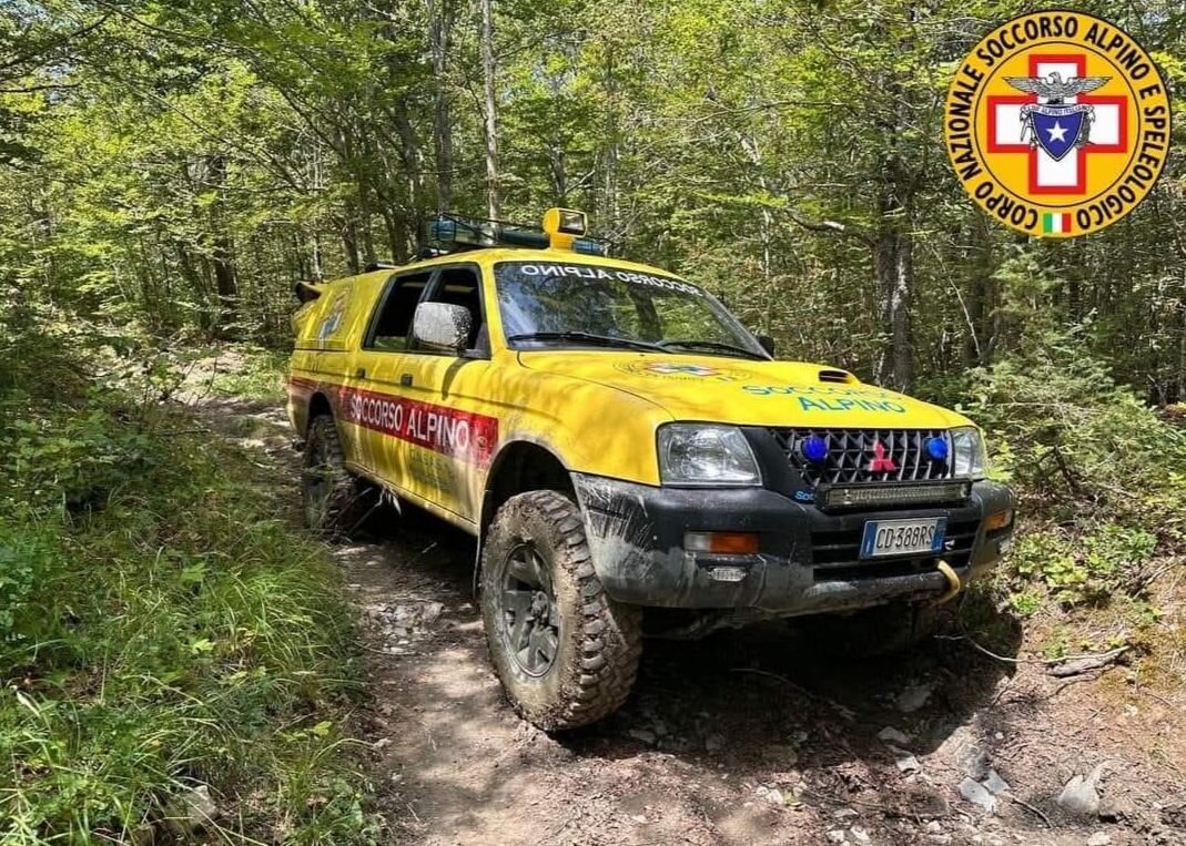 14 settembre 2025. Casanova dell'Alpe (Santa Sofia - FC). Soccorso biker.