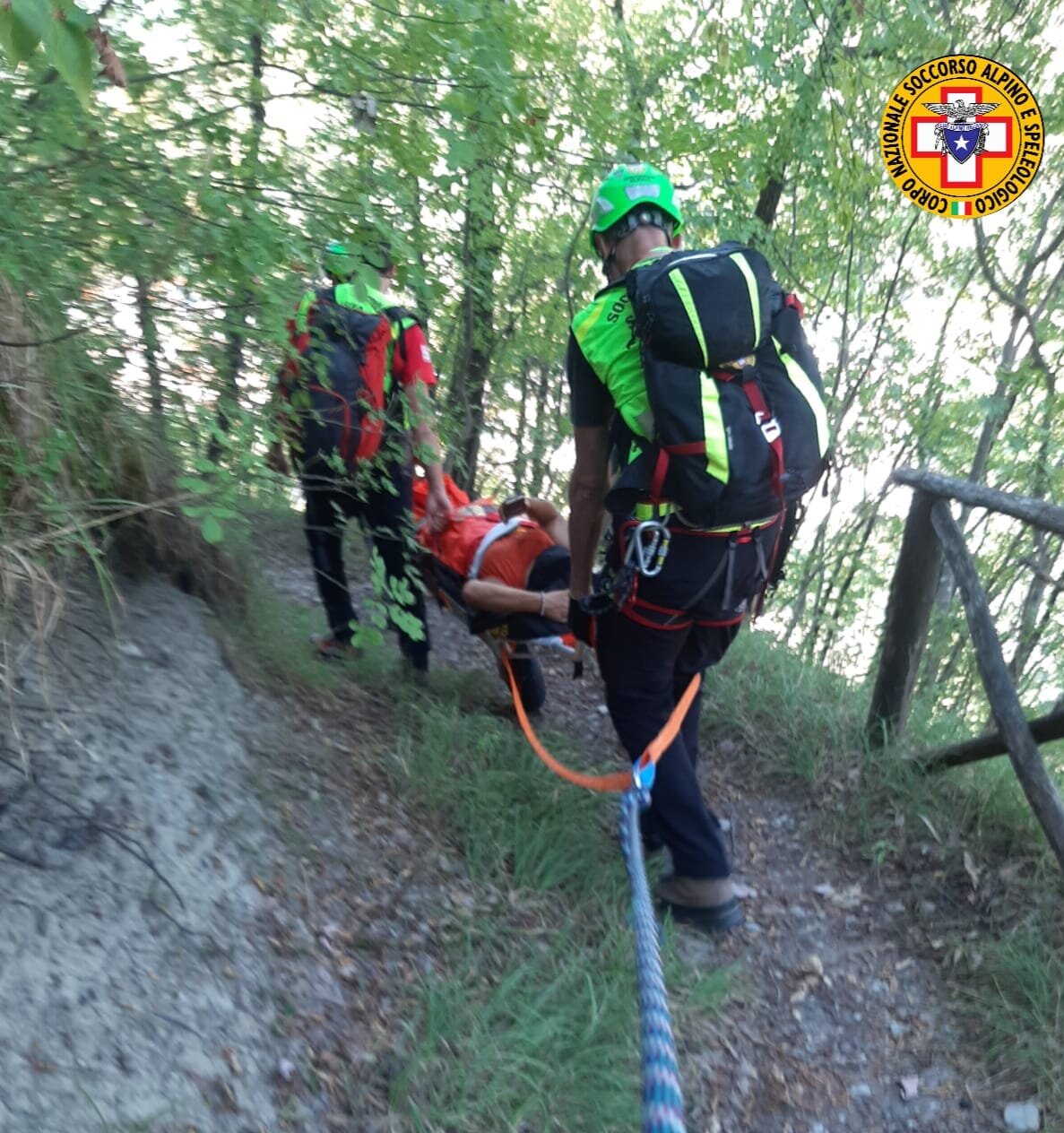 24 agosto 2023. Intensa giornata per il Soccorso Alpino e Speleologico Emilia Romagna stazione monte Falco.