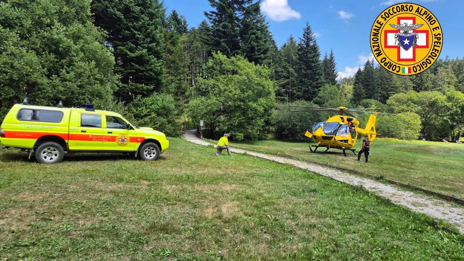 2 agosto 2026. Rifugio Mariotti (Corniglio - PR). Due interventi di soccorso per i tecnici della stazione M. Orsaro.
