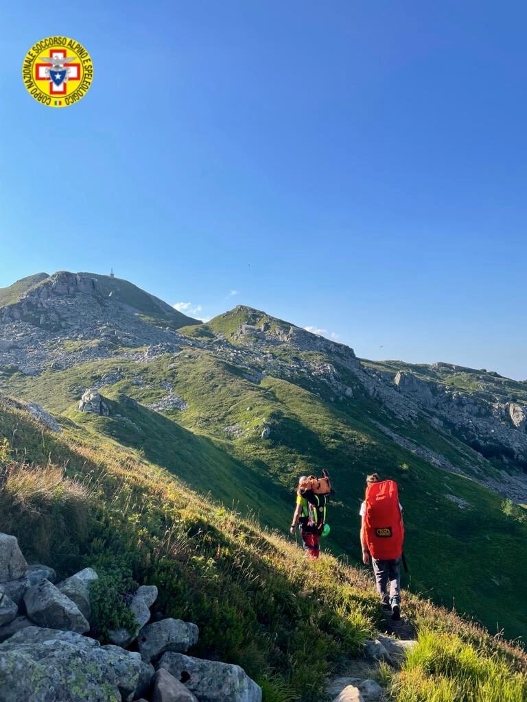 12 agosto 2021. Castelluccio (Granaglione - BO). Accusa malore durante escursione.