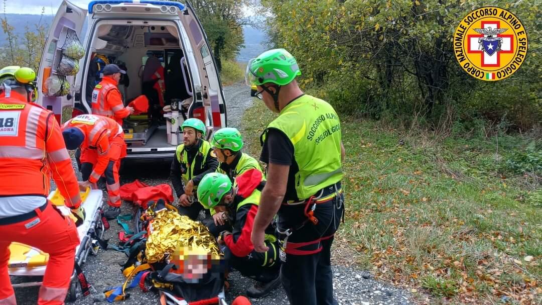29 ottobre 2023. Verghereto (FC). Cade durante arrampicata.