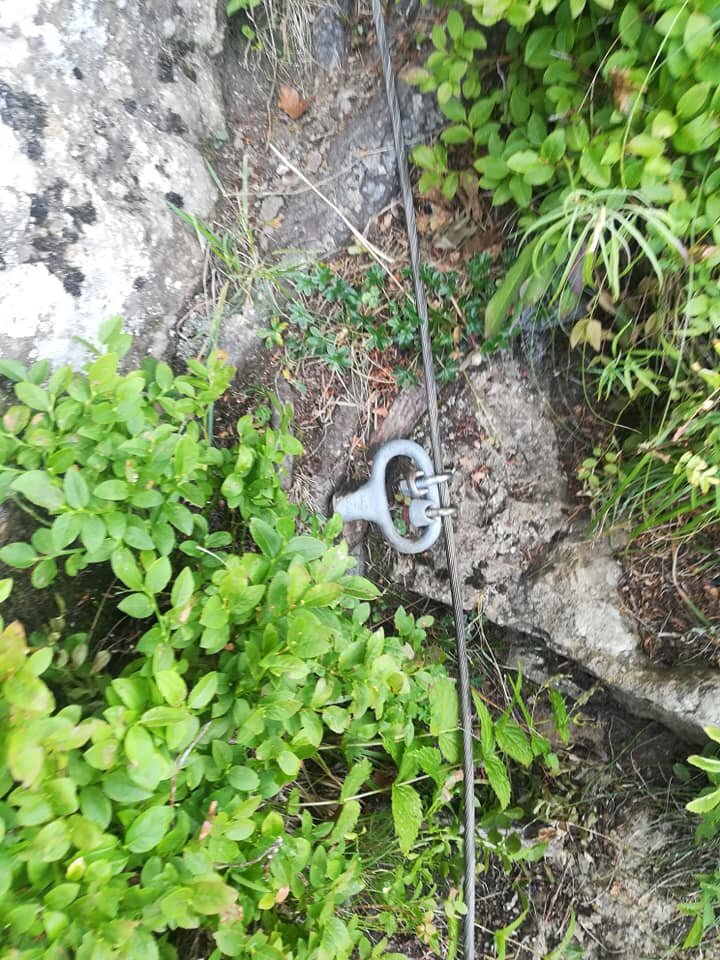 ATTENZIONE. Ferrata Mazzocchi (Ferriere -Pc).