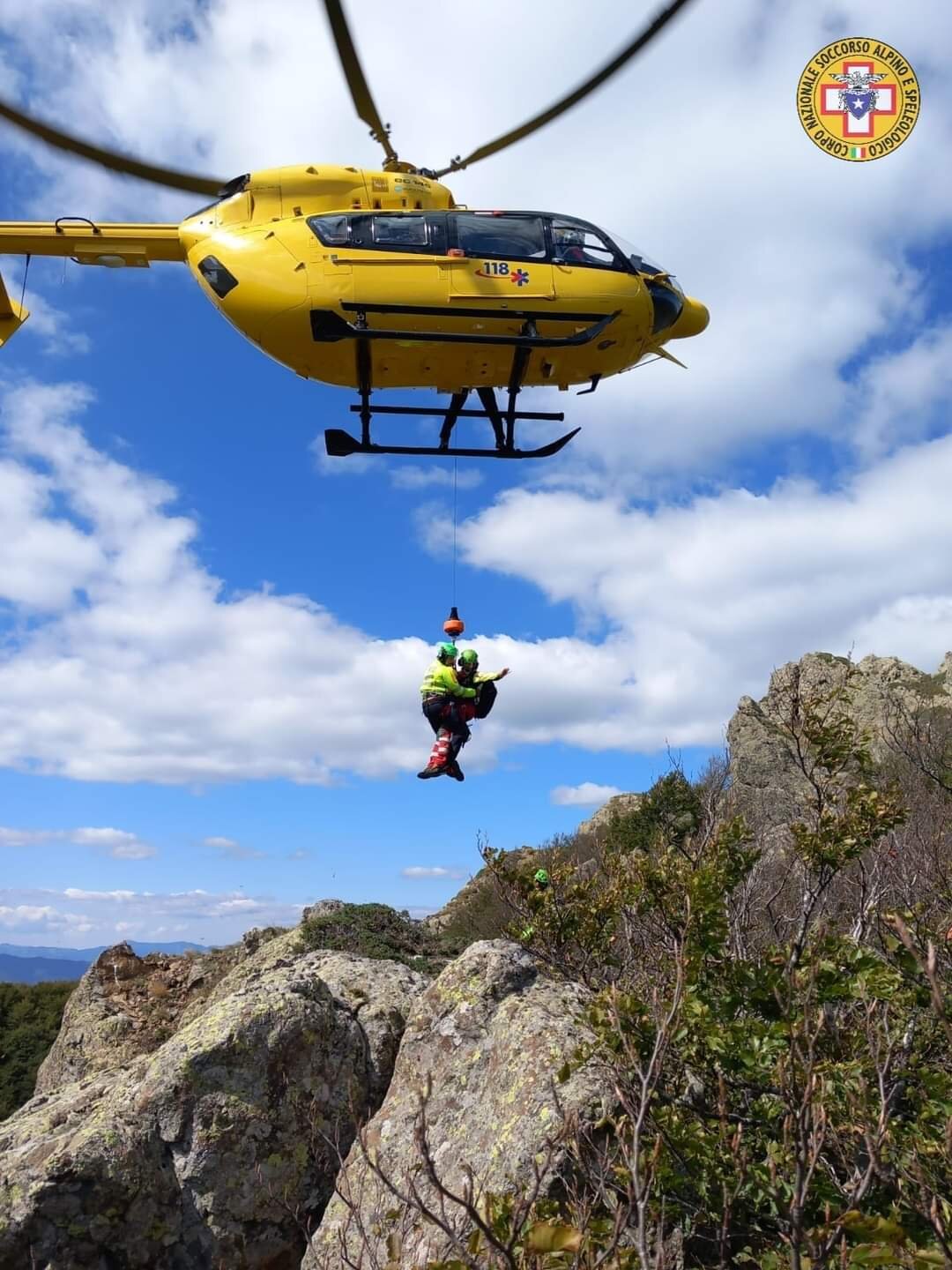 22 settembre 2022. Monte Penna (Bedonia -PR). Soccorsa escursionista.