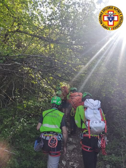 20 settembre 2025. Vezzano sul Crostolo (RE). Soccorsa escursionista colpita da malore