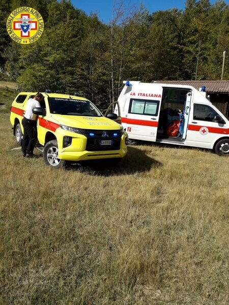 29 settembre 2021. Corno alle Scale (BO). Cade e si procura un trauma durante escursione.