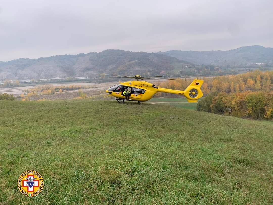 13 novembre 2022. Prignano sulla Secchia (MO). Soccorso cacciatore colto da malore.