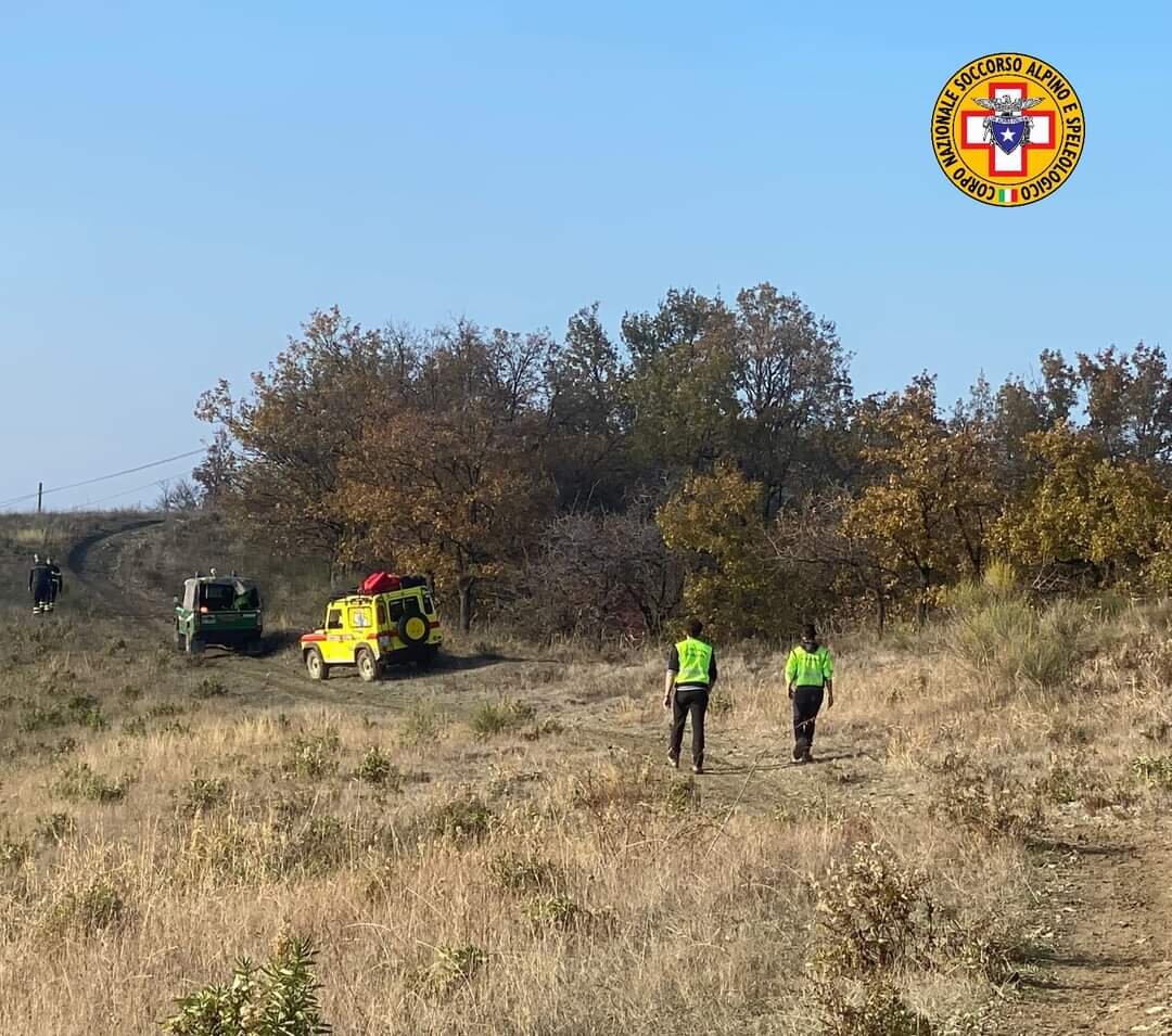 20 novembre 2022. Vezzano sul Crostolo (RE). Soccorsa escursionista.