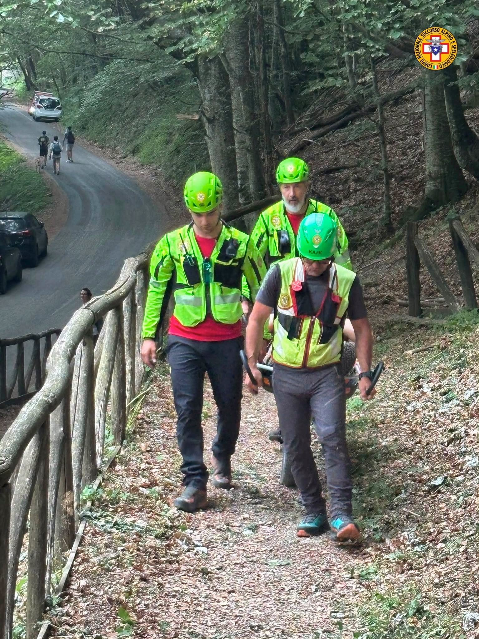 28 giugno 2026. Cascate del Doccione ( Fanano - MO). Soccorso escursionista.