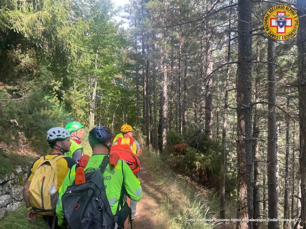 20 agosto 2021. Pievepelago (MO). Scivola durante escursione su sentiero.
