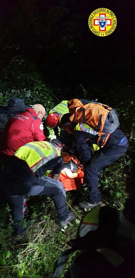 6 ottobre 2019. Verghereto (FC). Ricerca disperso andata a buon fine.