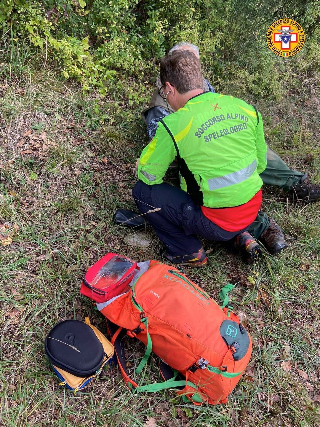 17 ottobre 2024. Camugnano (BO). Soccorso fungaiolo con perdita di orientamento.