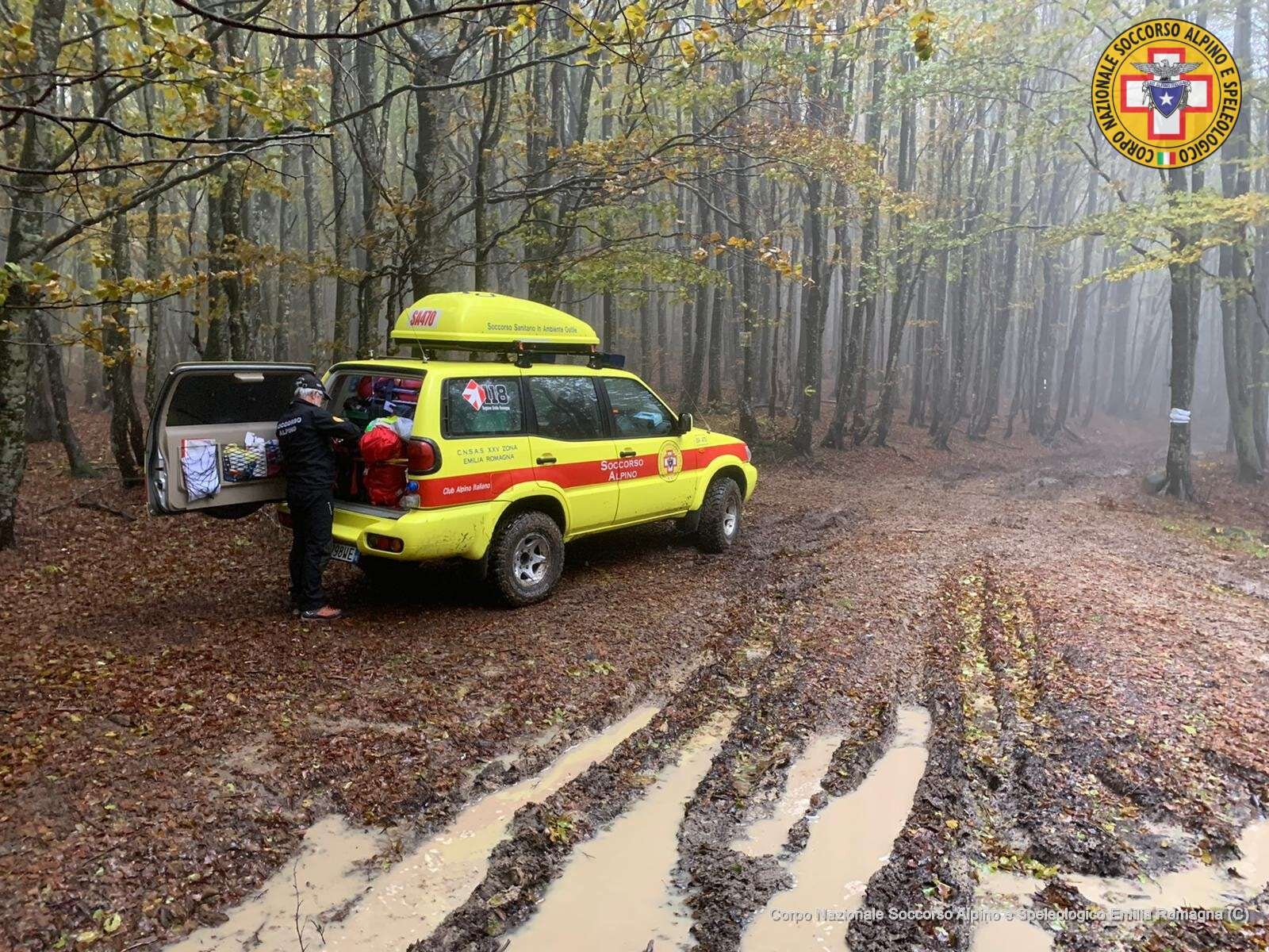 6 ottobre 2020. Passo Due Santi - Albareto (PR). Perde l'orientamento