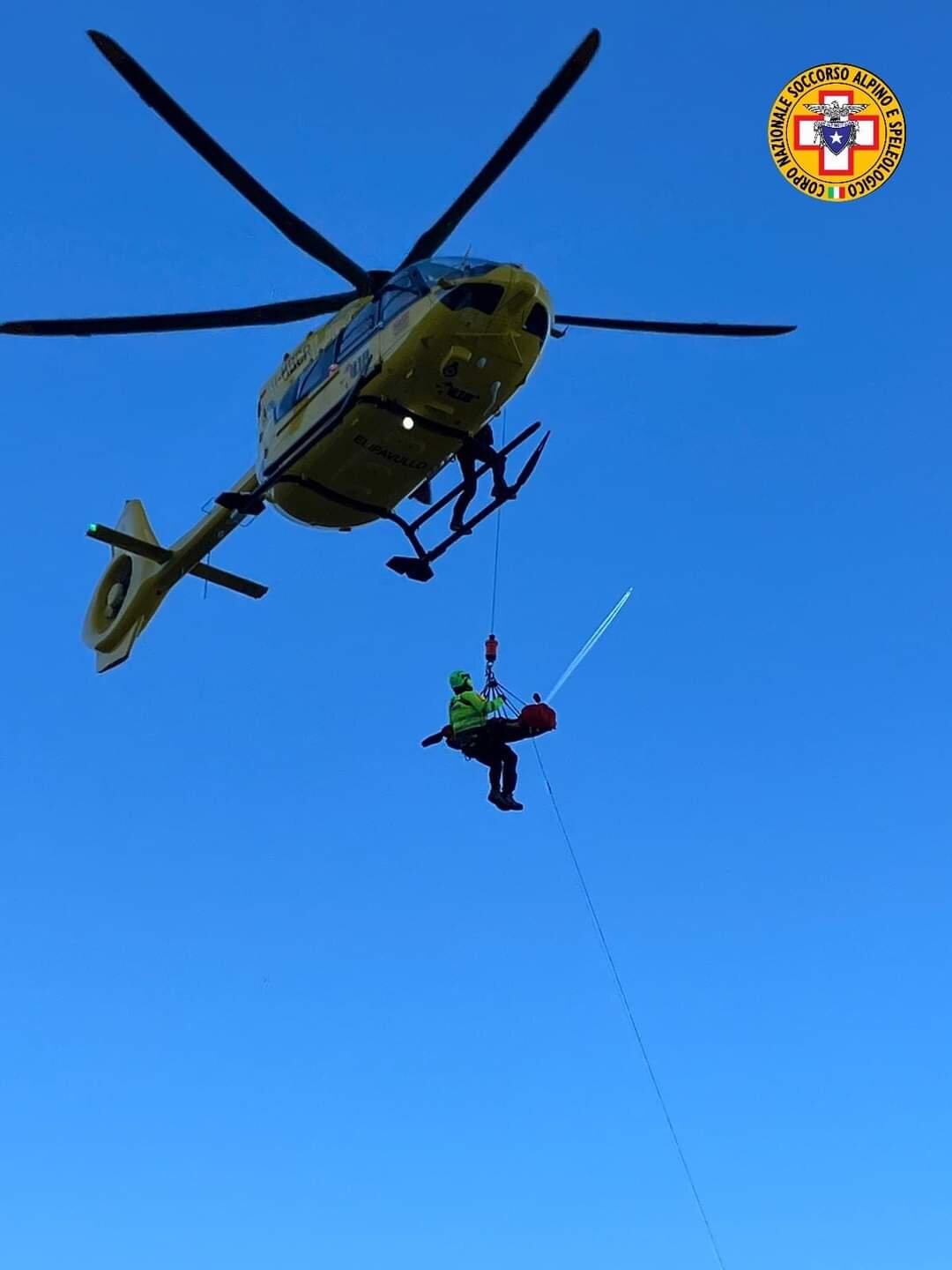 20 giugno 2024. Fanano (MO). Soccorso escursionista su sentiero.