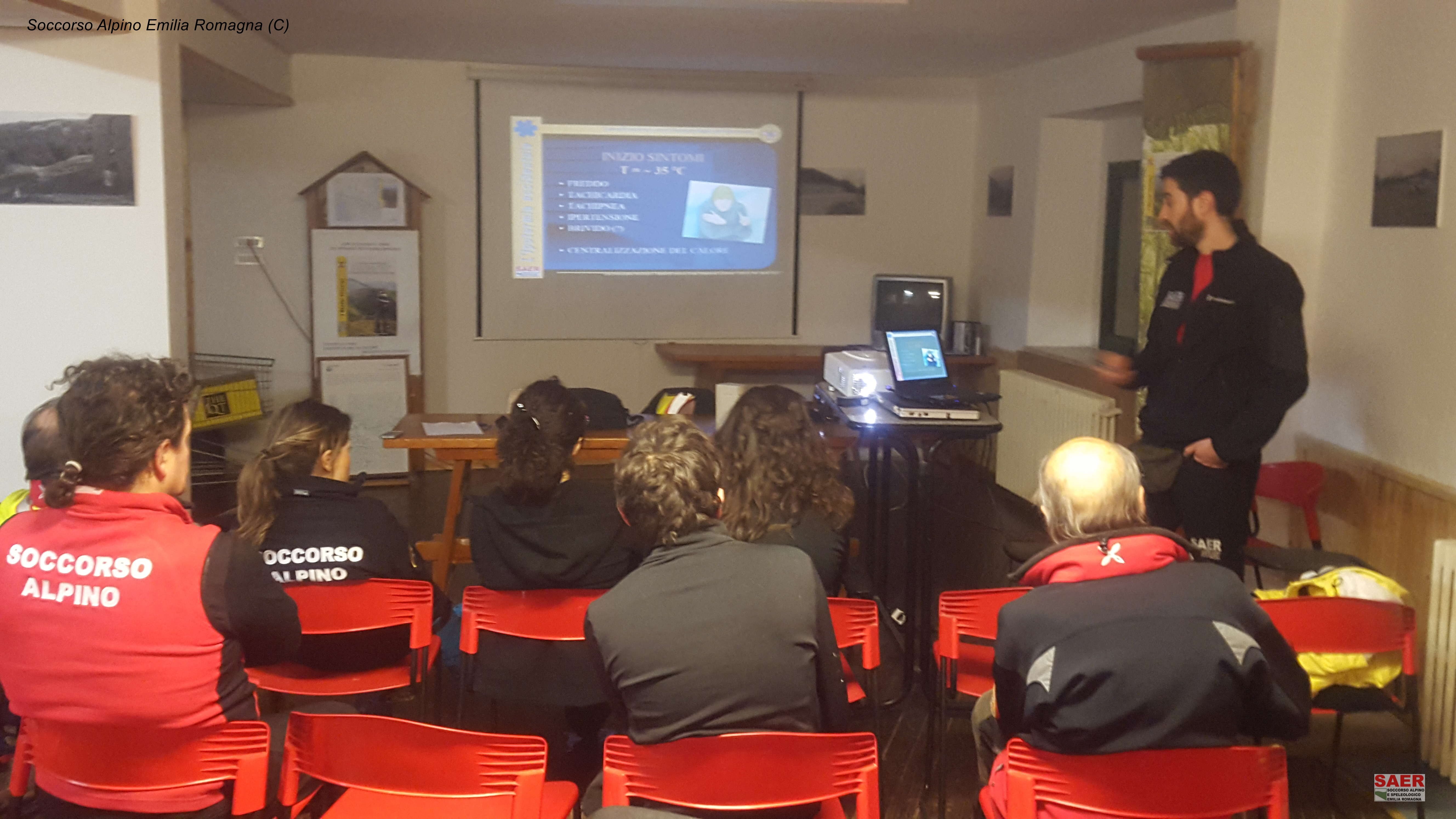 17 e 18 novembre 2017 &ndash; Fanano (MO). I tecnici del SAER a scuola di Basic Trauma Life Support.