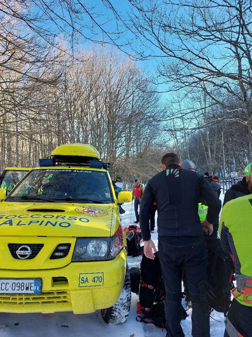 21 dicembre 2024. Appennino reggiano. Due attivazioni per la stazione Monte Cusna