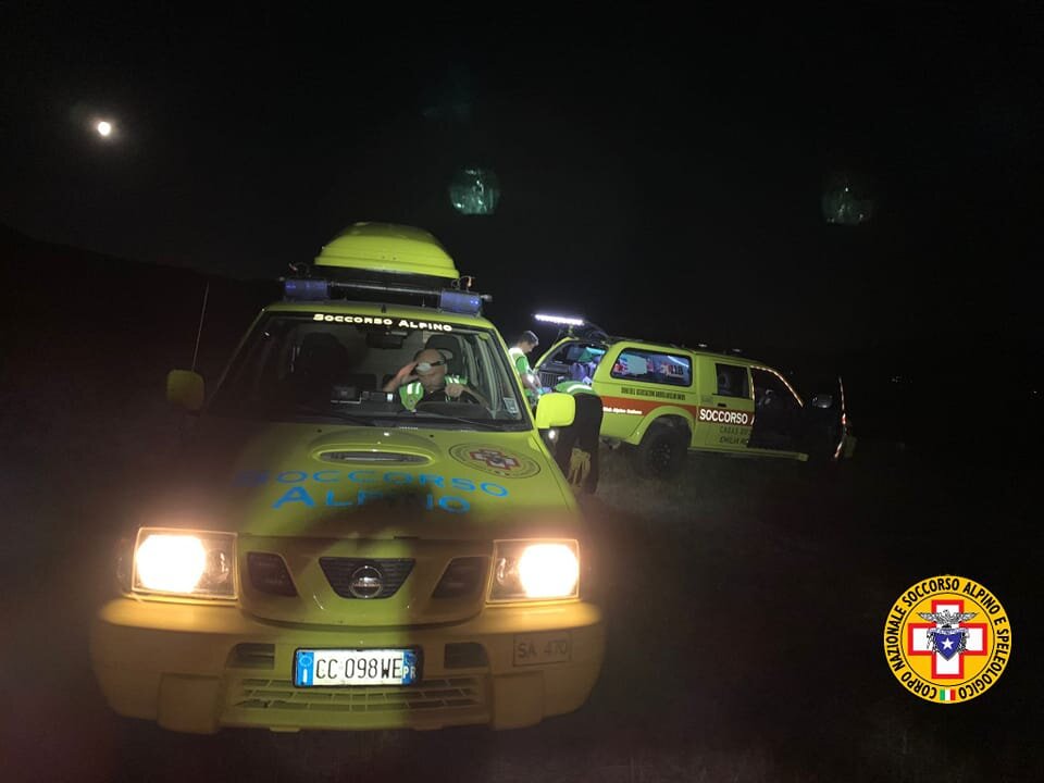 13 novembre 2022. Pian Vallese (MO). Intervento di soccorso per una scout infortunata.