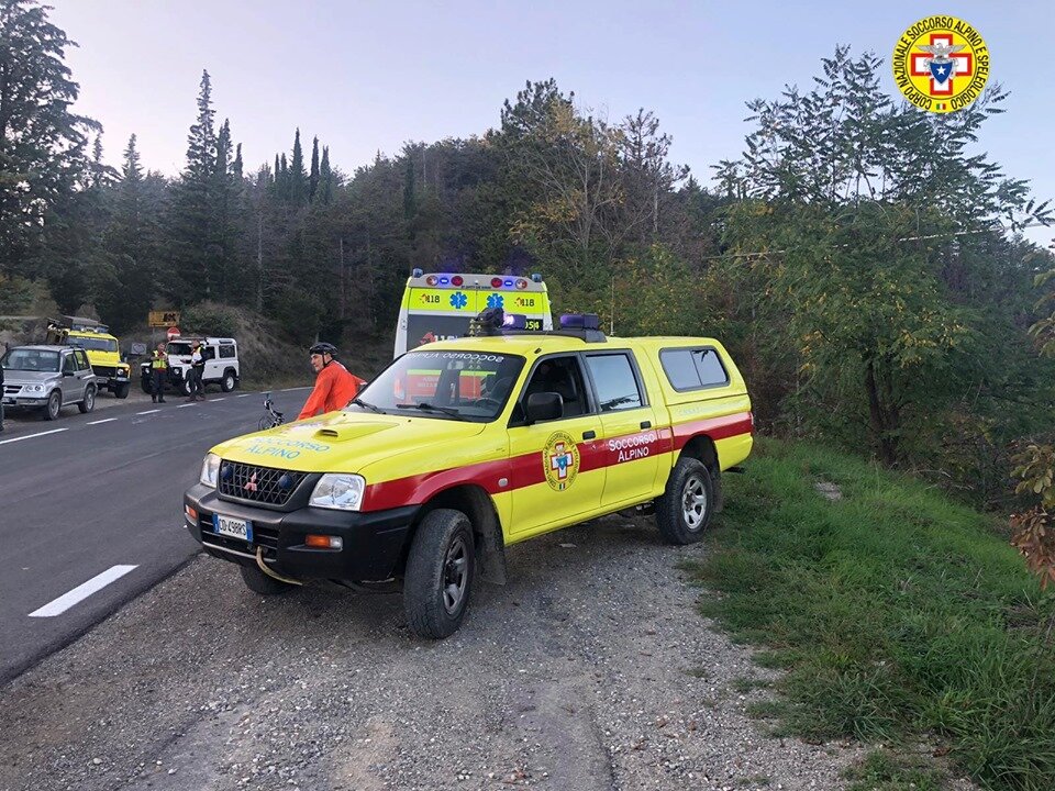 27 ottobre 2019. Colinello - Civitella di Romagna (FC). Cade dalla mountain bike.