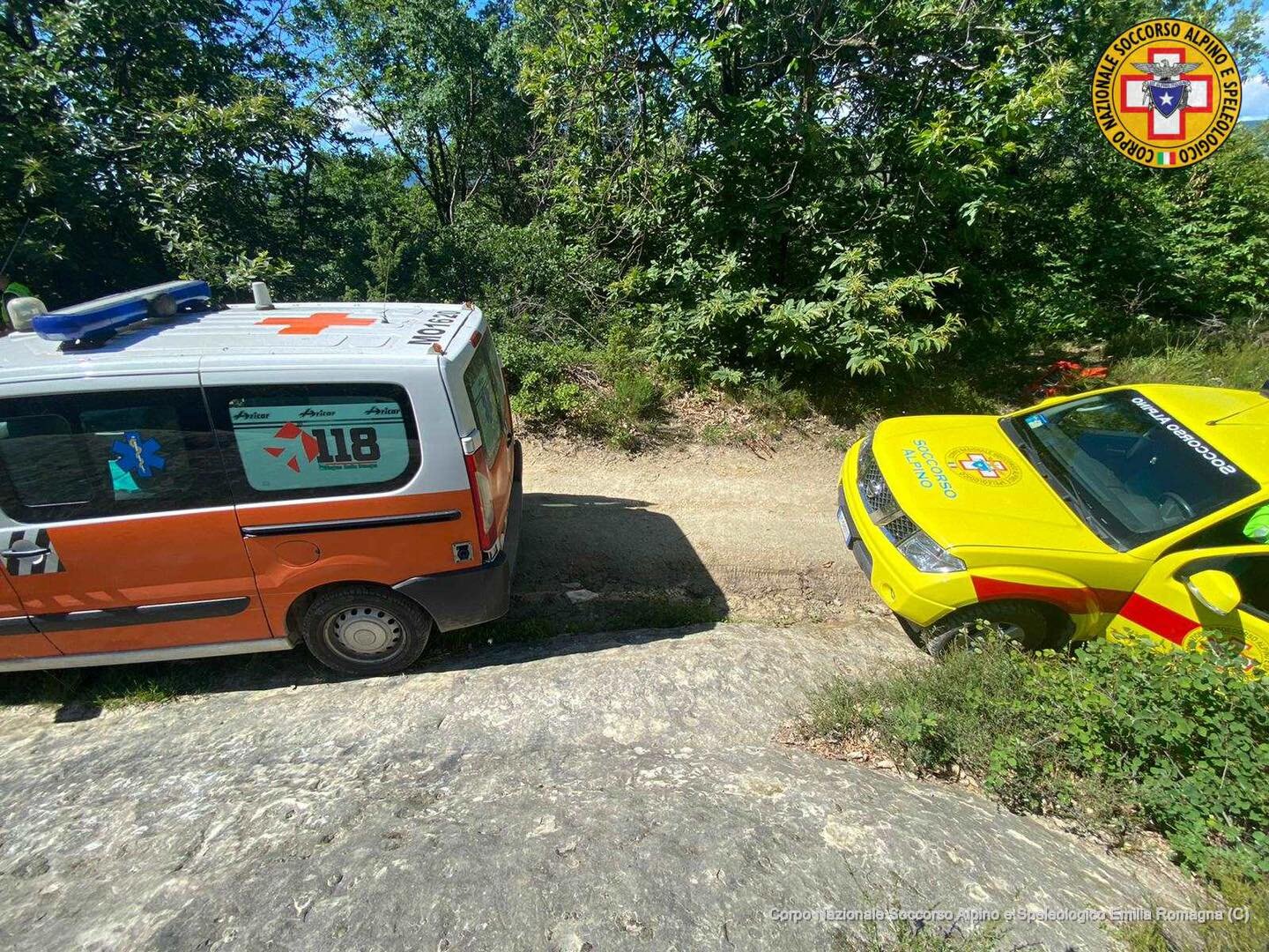 13 giugno 2020. Monzone di Pavullo nel Frignano (MO). Malore nel bosco.