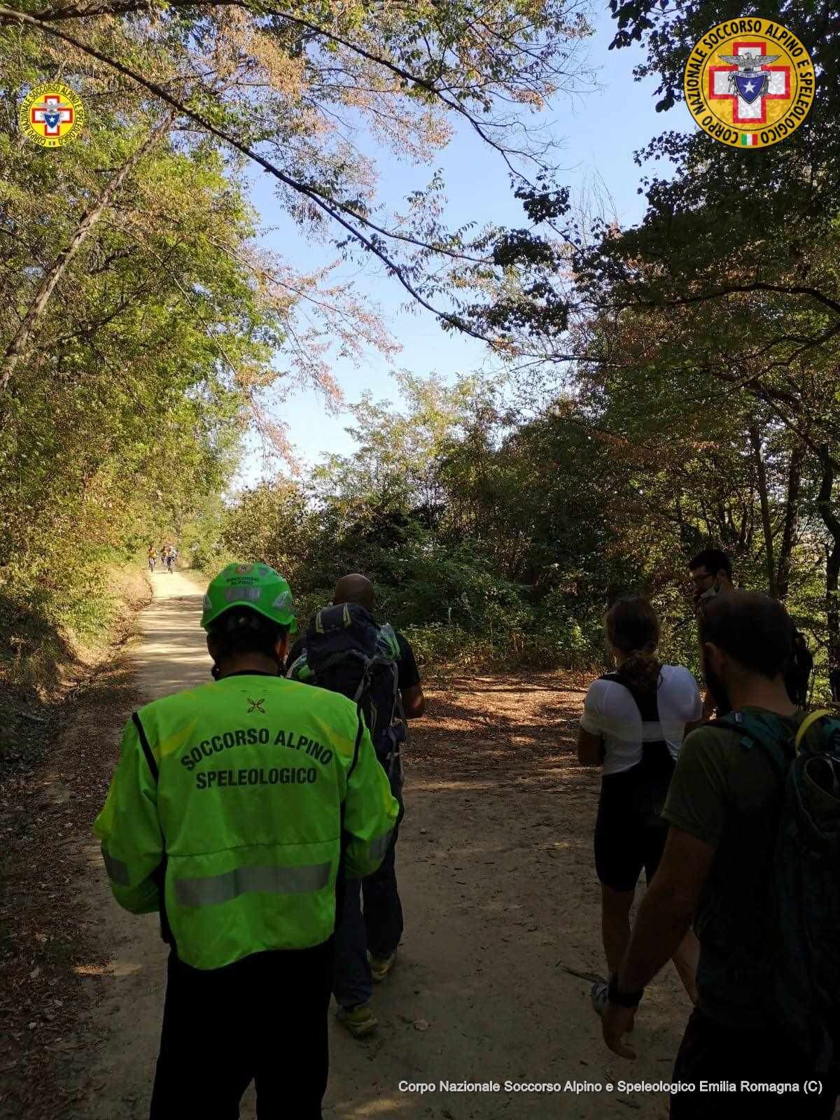 5 settembre 2021. VIa degli Dei (Sasso Marconi - BO). Cade durante escursione su sentiero.