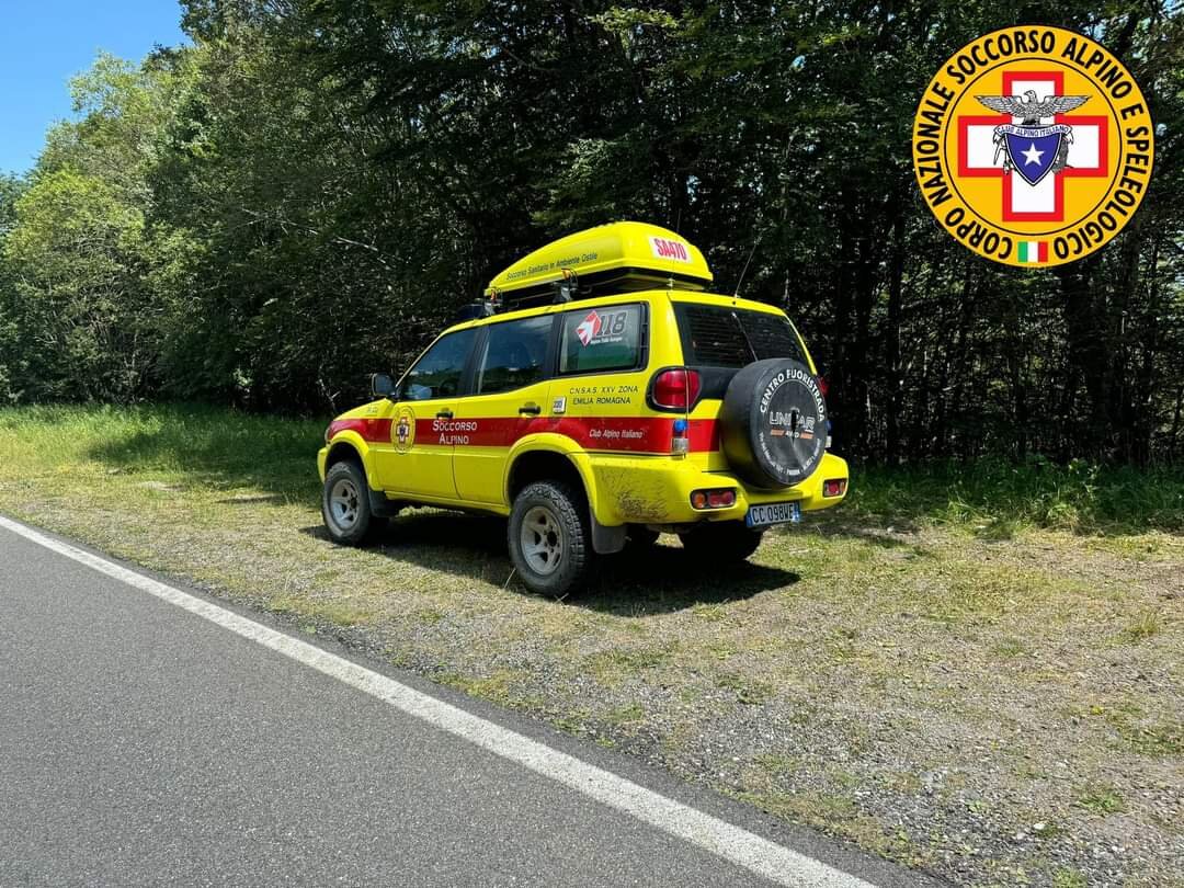 16 luglio 2024. Passo del Tomarlo (PC). Soccorso fungaiolo in difficolt&agrave;.