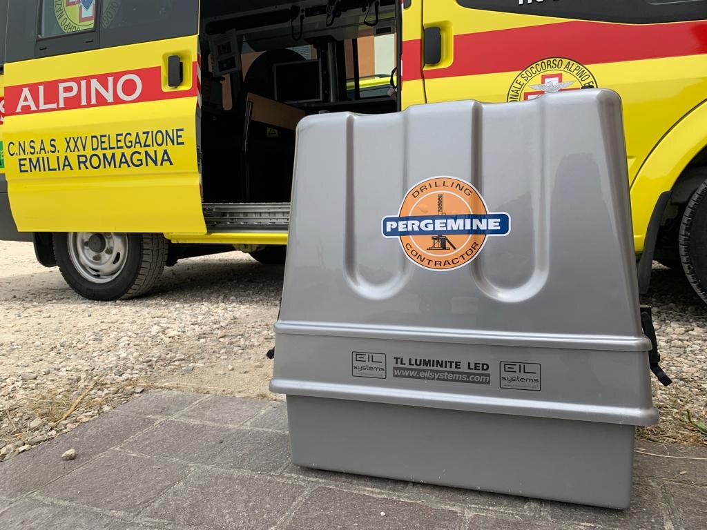 Parma - Da Pergemine Societ&agrave; Benefit donata al Soccorso Alpino e Speleologico Emilia-Romagna una torre faro