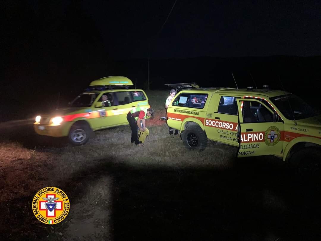 28 aprile 2024. Bagno di Romagna (FC). Soccorsi escursionisti in difficolt&agrave;.