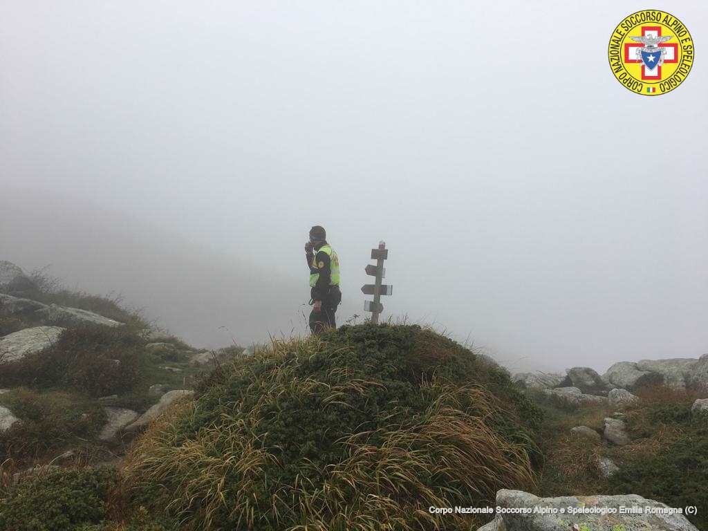 2 ottobre 2018. Passo del Lagastrello (Re-Pr-Ms). Trovato senza vita il runner neozelandese disperso in Appennino.