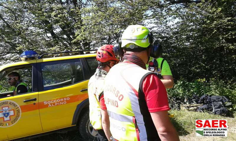 25 settembre 2017 Sentiero 110,m Monzuno (BO) - Intervento di soccorso per escursionista con malore.