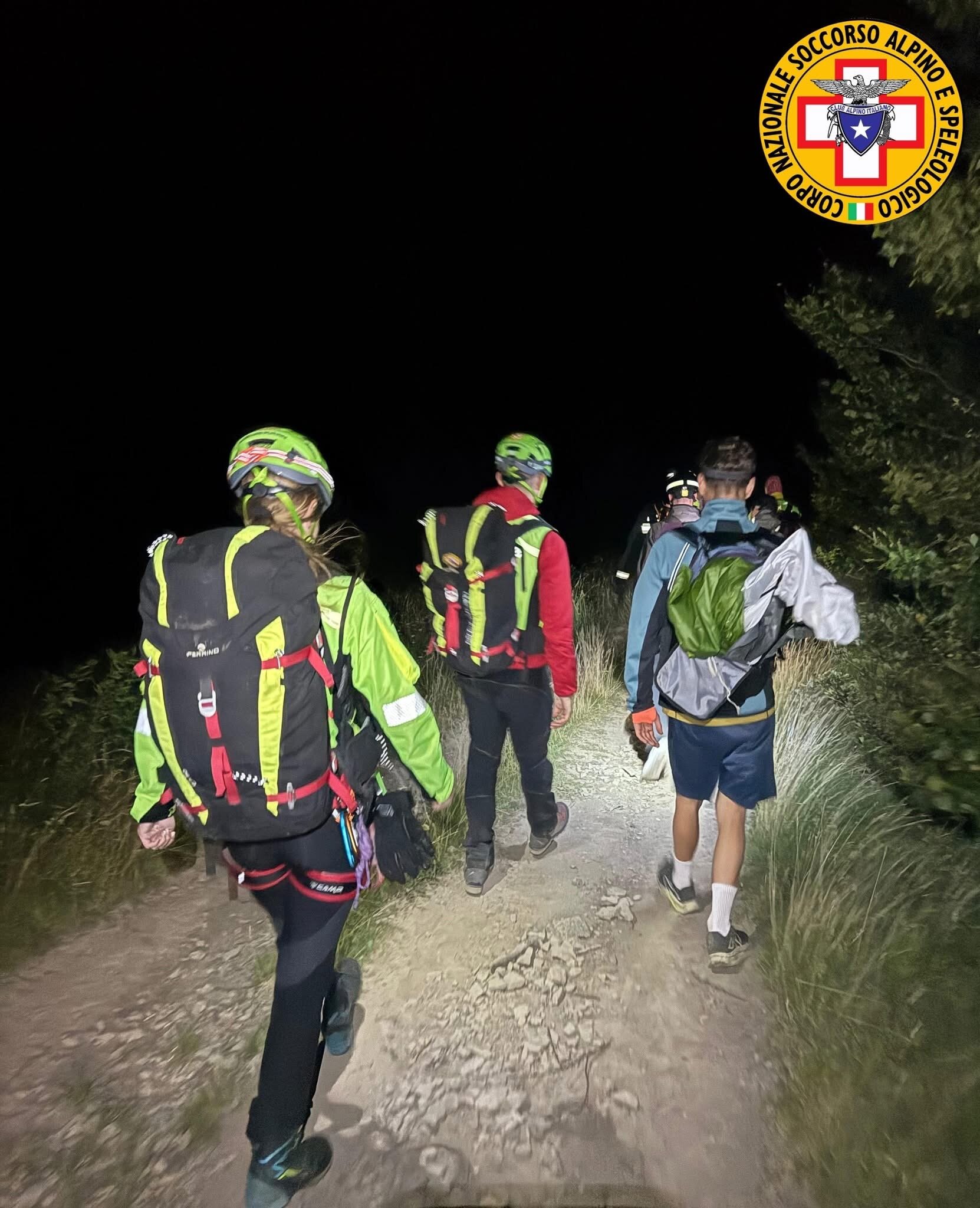 20 luglio 2025. Monte Ventasso (RE). Soccorsi escursionisti in difficolt&agrave;.