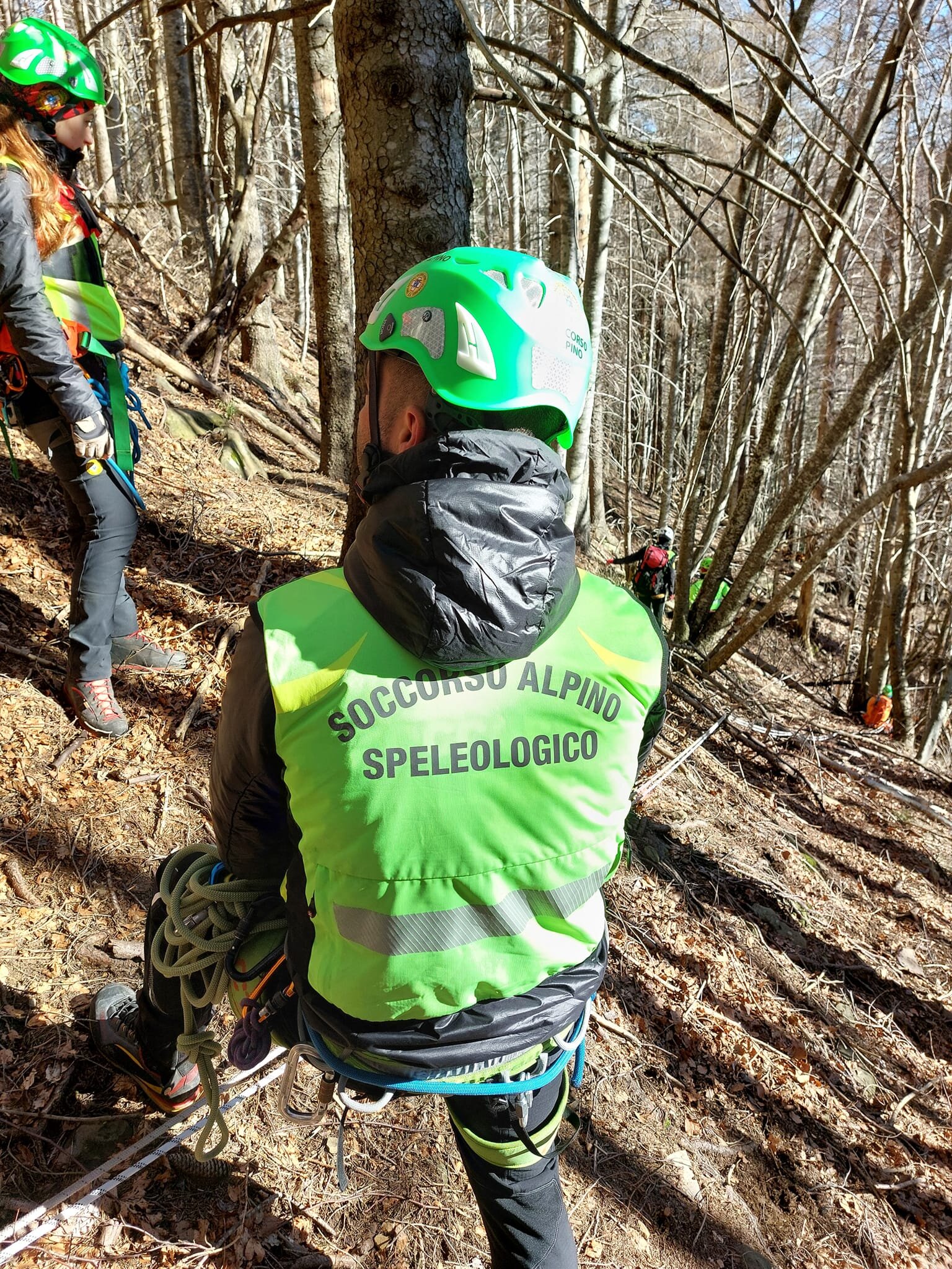 21 luglio 2024. Bruni di Coli (PC). Soccorso cacciatore.