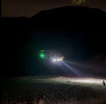 20 ottobre 2026. Vessa (Bagno di Romagna - FC). Soccorso agricoltore ribaltatosi con il trattore.