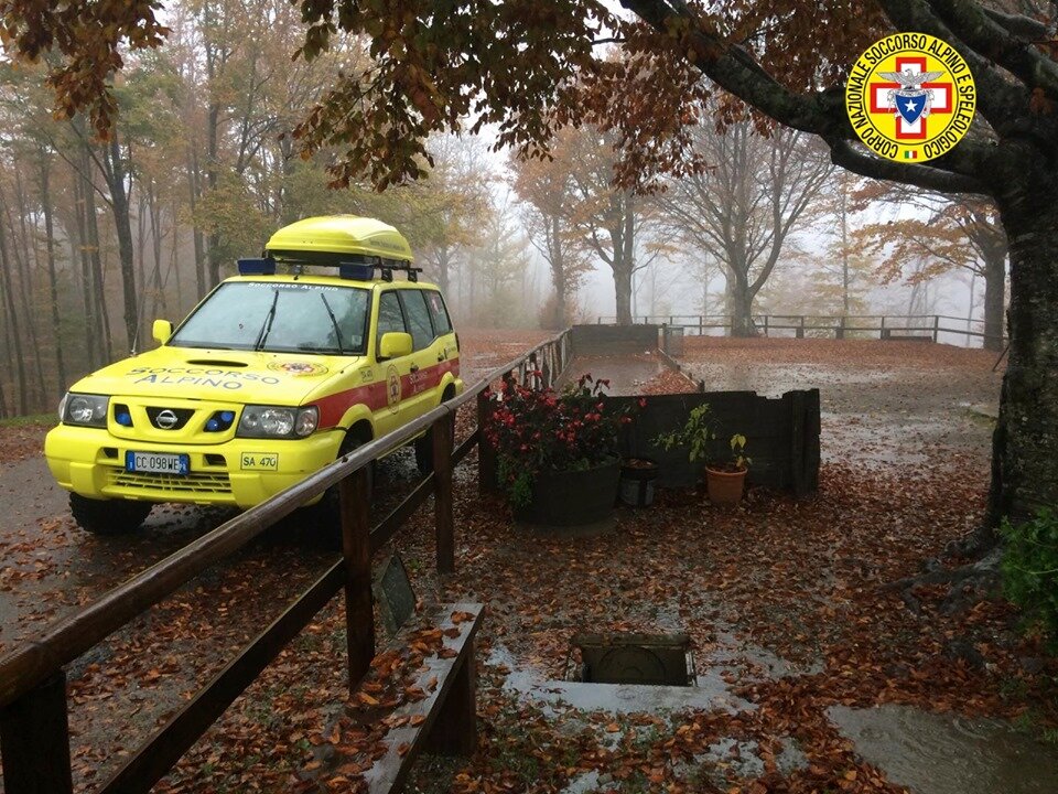 24 ottobre 2019. Monte Penna (PR). Fungaiolo perde l'orientamento per improvviso temporale.