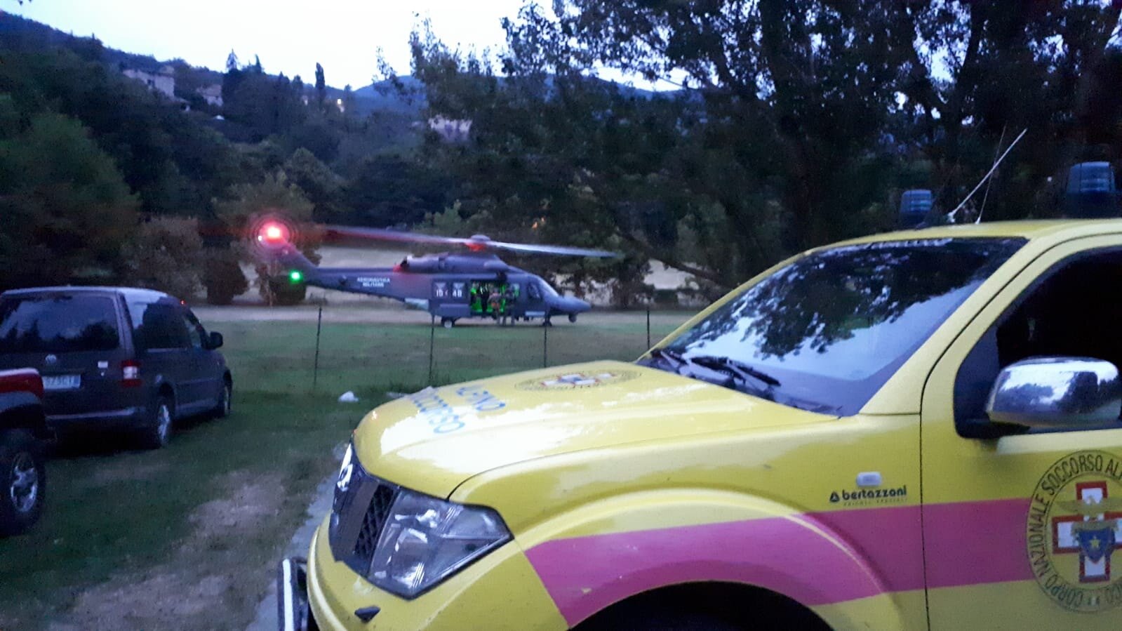 22 luglio 2020. Castello di Casola (Terenzo - Pr). Ricerca disperso.