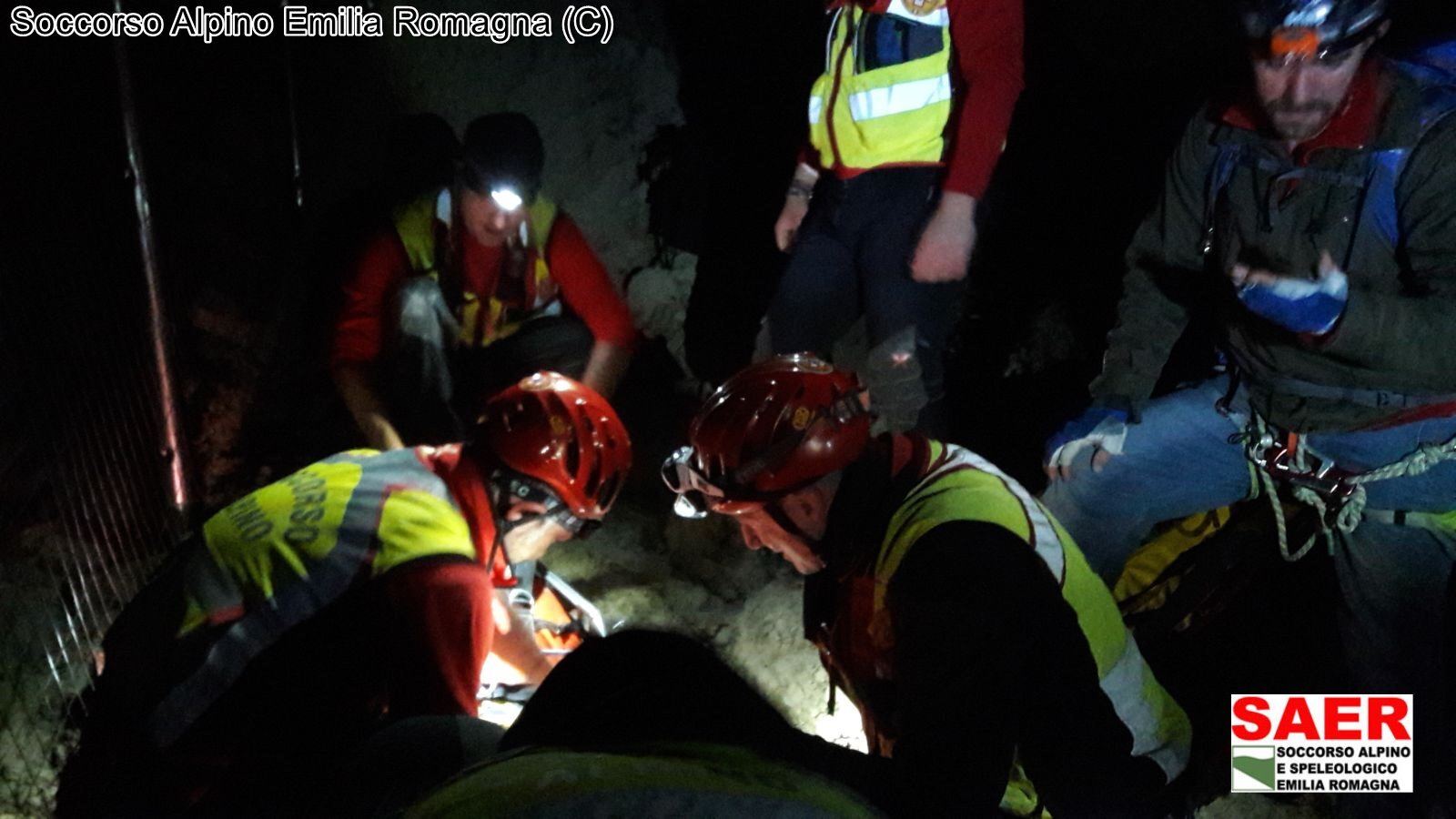 24 ottobre 2017 - Predappio Alta (FC) Ricerca persona dispersa, intervento dei volontari della Stazione Monte Falco.