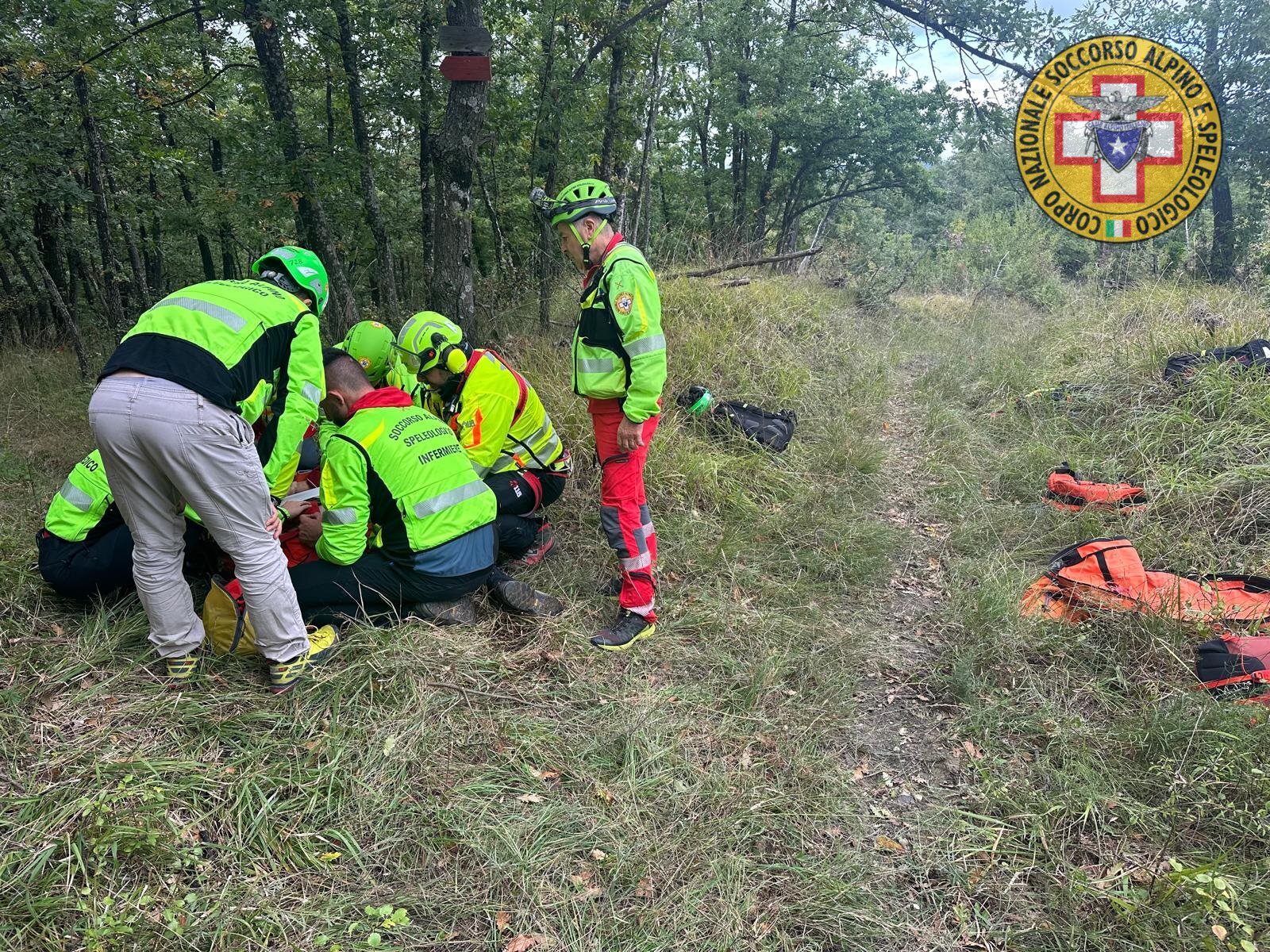 1 ottobre 2024. Castiglione dei Pepoli (BO). Soccorso fungaiolo.