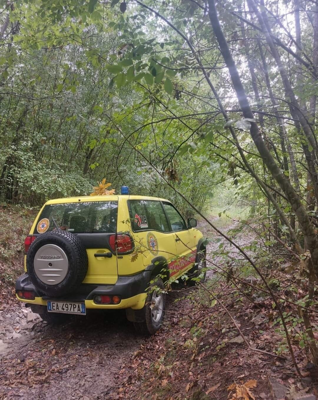 6 agosto 2023. Monte Molinatico (Borgotaro - Pr) Escursionista perde l'orientamento, recuperata dal Soccorso Alpino