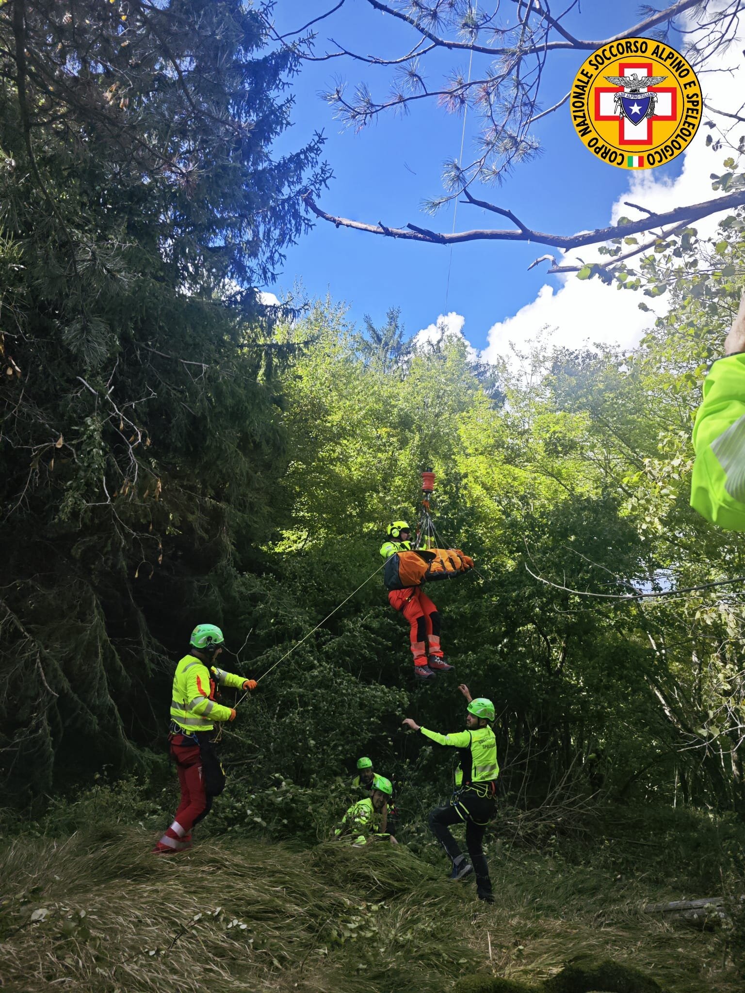 29 settembre 2024. Campigna (Santa Sofia - FC) - Premilcuore (FC). Due interventi per il Soccorso Alpino.