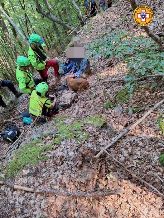 15 agosto 2025. Giornata di superlavoro per i tecnici e infermieri CNSAS della stazione Corno alle Scale.