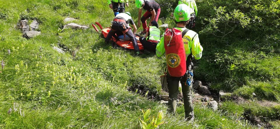25 luglio 2021. Lago Baccio (MO). Si infortuna durante escursione.