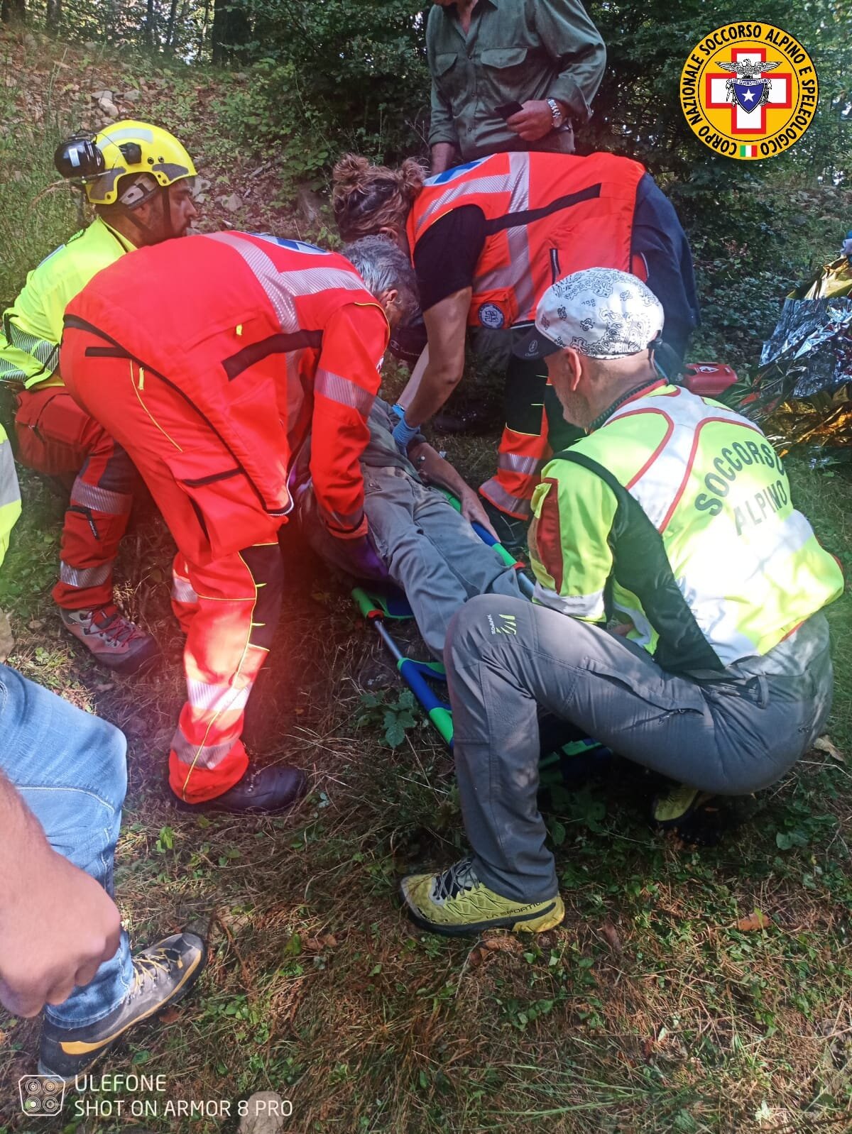 16 settembre 2023. Monte Gottero (Albareto -PR). Accusa malore mentre cerca funghi.