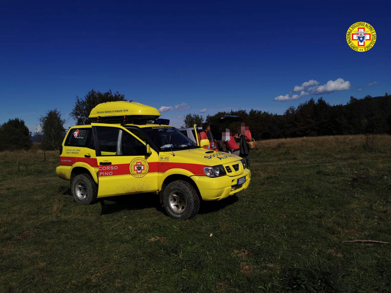 26 settembre 2020. Montegroppo - Albareo (PR). Perdono l'orientamento mentre cercano funghi.