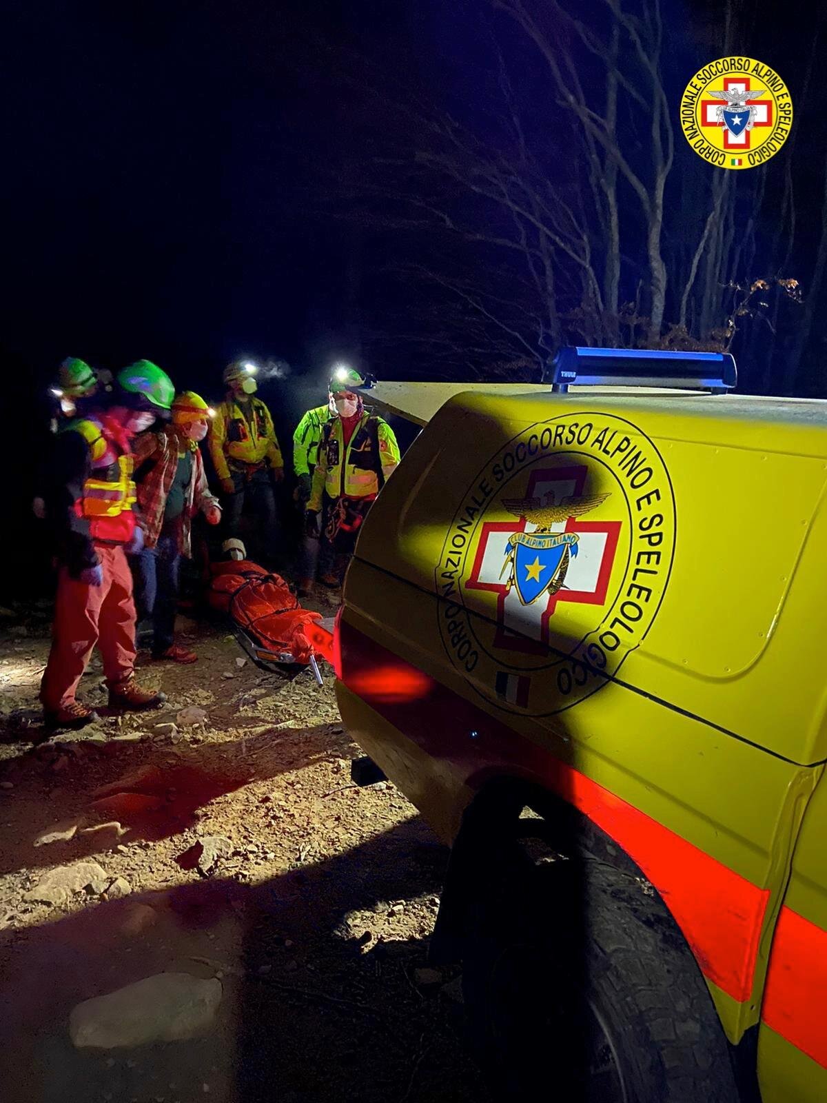 14 novembre 2020. Rondinaio (MO). Scivola durante escursione.