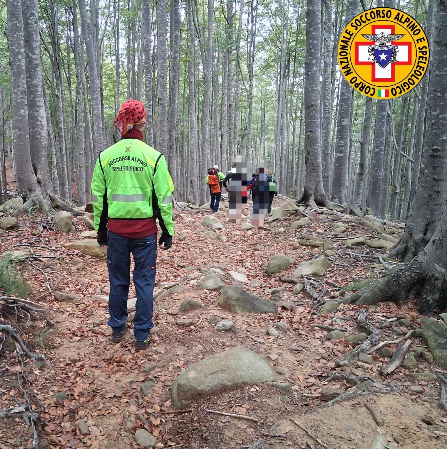 26 ottobre 2025. L&rsquo;agoni (Corniglio - PR). Soccorsa escursionista.