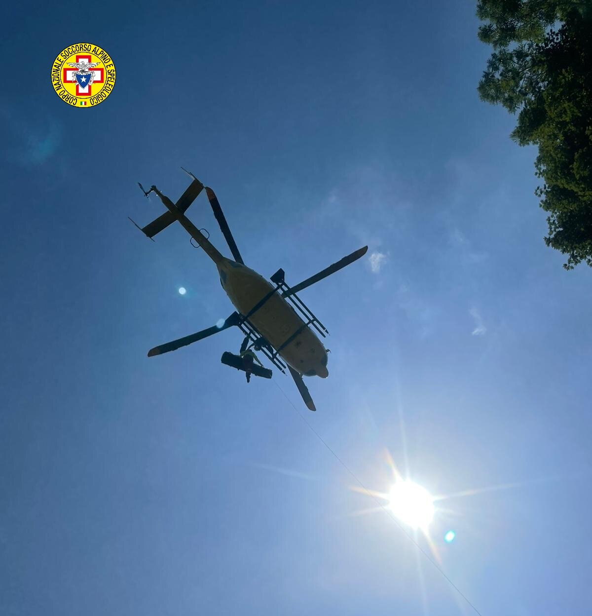 24 luglio 2022. Giornata impegnativa per i tecnici del Soccorso Alpino nell'appennino modenese