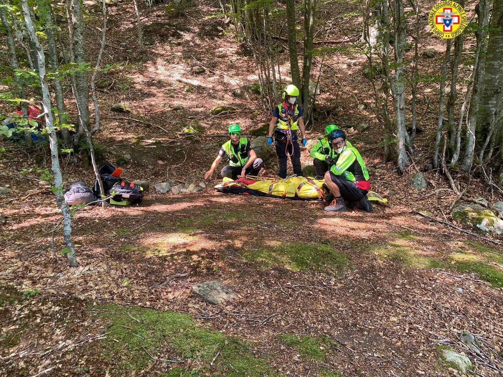 22 agosto 2021. S.Anna Pelago (MO). Accusa un malore durante escursione.