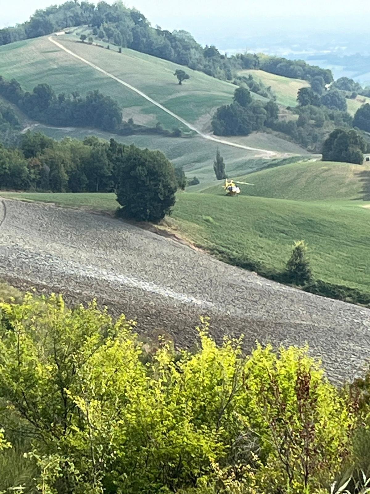 27 agosto 2024. Serramazzoni (MO). Incidente in mountain bike.