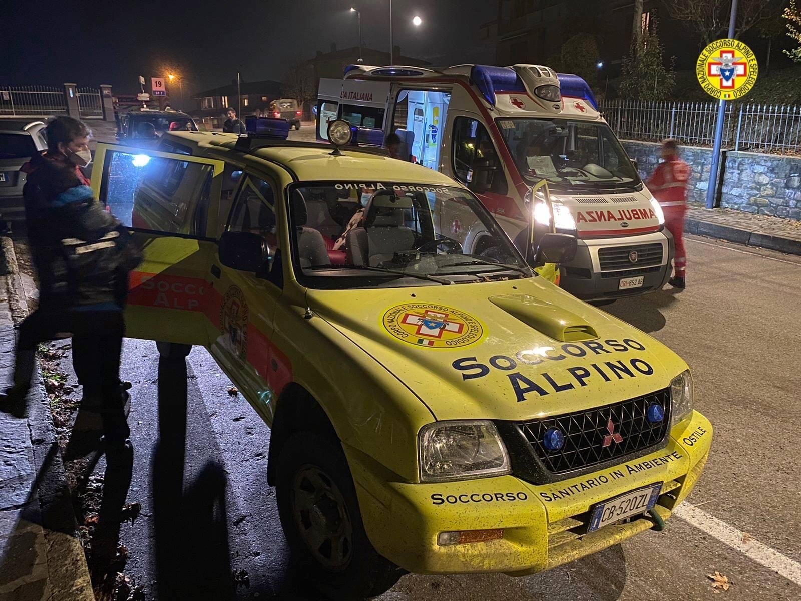 1 novembre 2020. Cassinago (RE). Si infortuna durante escursione.