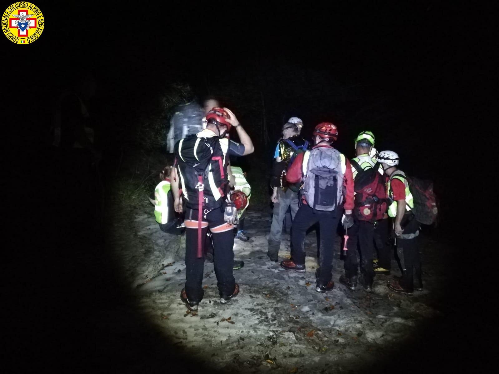 15 settembre 2018. Passo dei Mandrioli (FC). Fungaiolo perde l'orientamento. Individuato e raggiunto dal Soccorso Alpino.