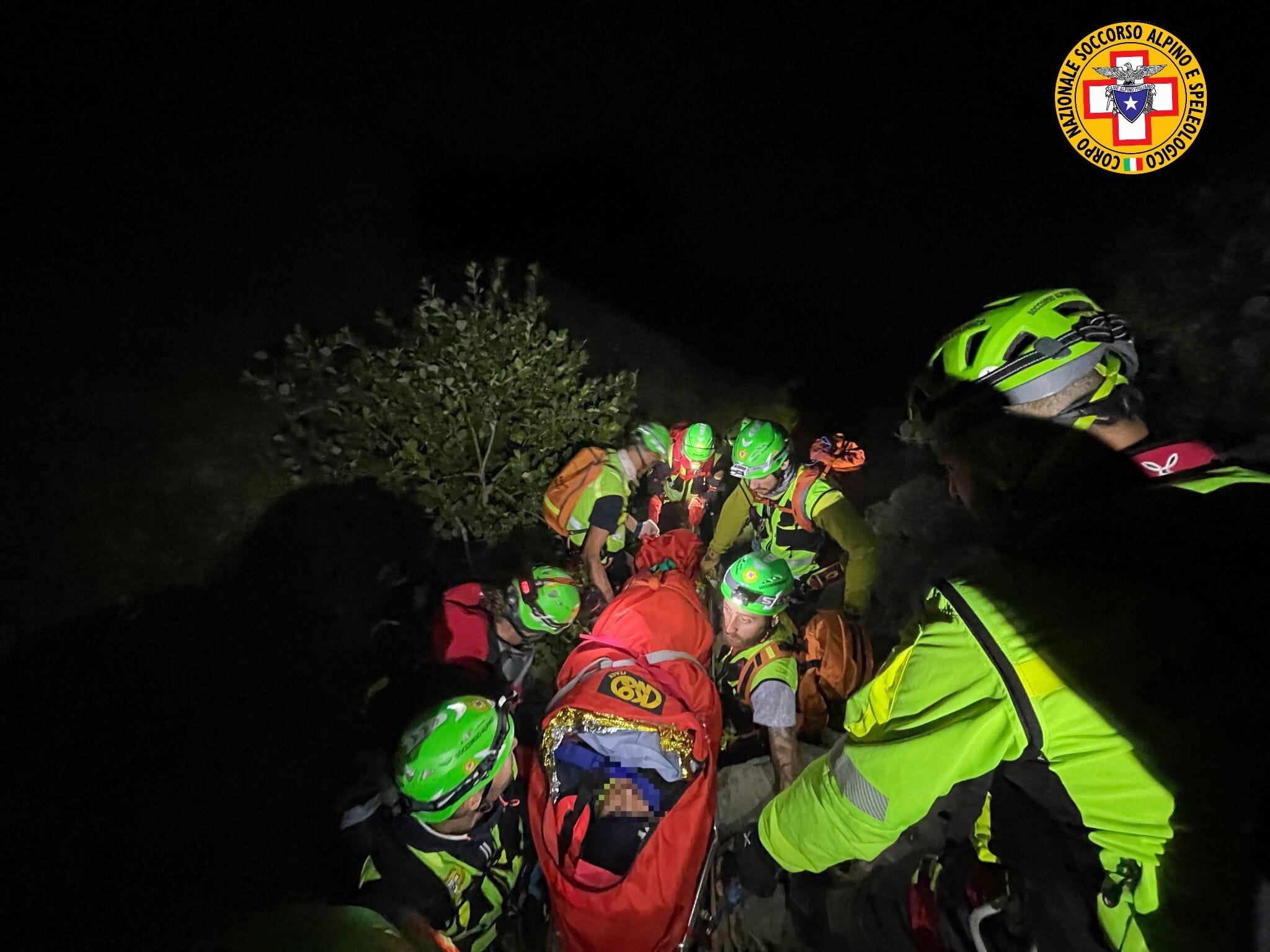 24 luglio 2023. Monte Casarola (RE). Impegnativo intervento di soccorso per i tecnici e sanitari della Stazione Monte Cusna.
